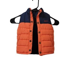 Boys DKNY Puffer Vest Size 18 months-EUC